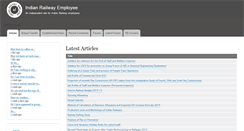 Desktop Screenshot of indianrailwayemployee.com
